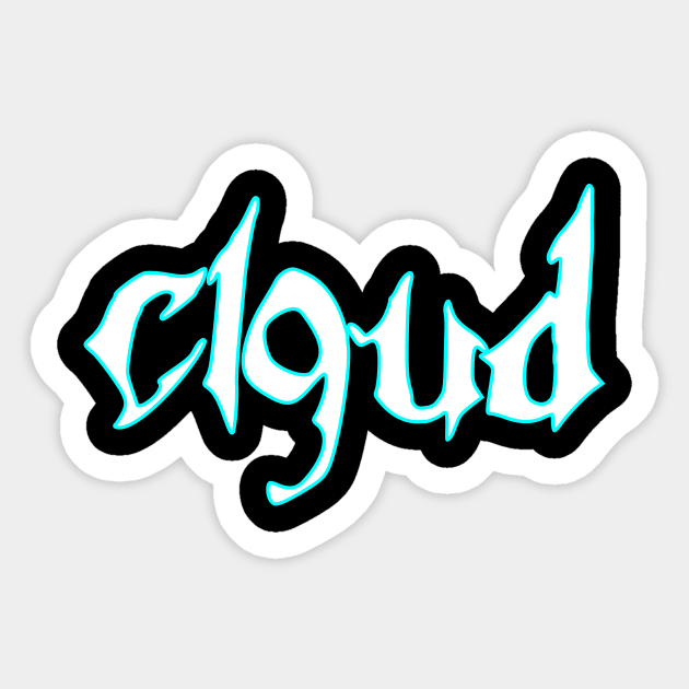 cloud 9 Sticker by Oluwa290